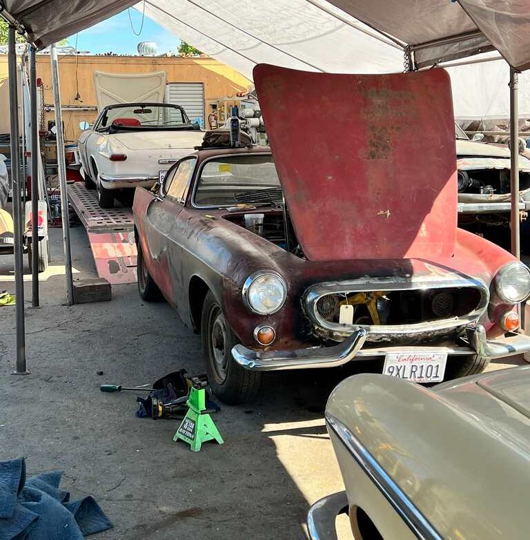 Hilliard Auto Body Volvo Spot_2 Volvo restoration, Santa Clara, CA, P1800, Vovlo, Auto Repair, Restoration